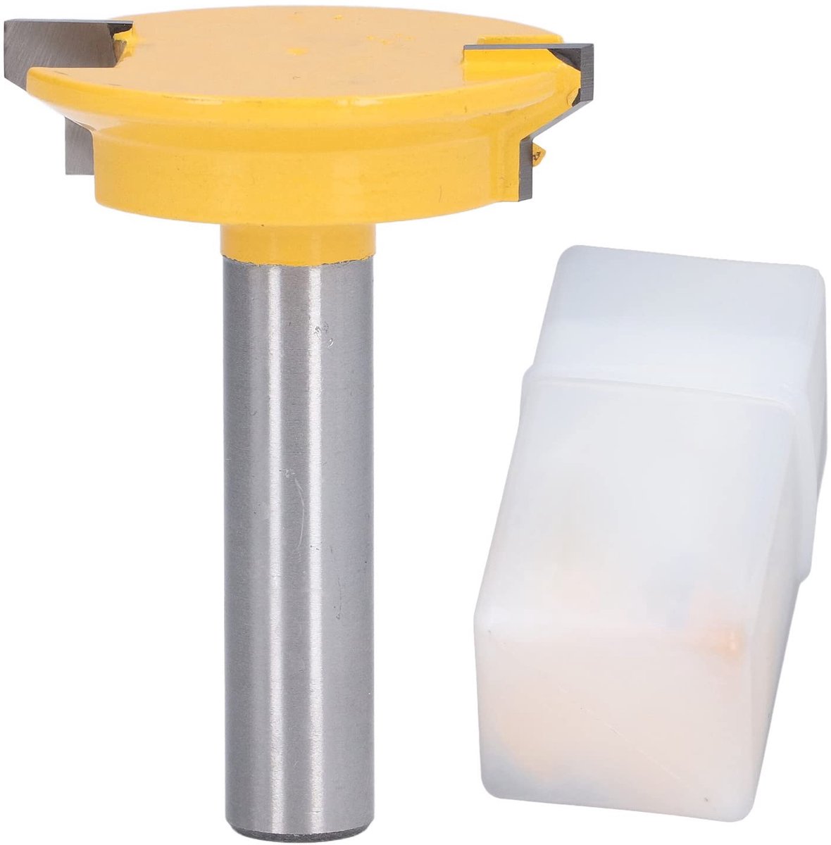 Vlemico - Router Bit voor Houtbewerking - Hoogwaardige Vergrendel Cutter - 1/2 inch - Voor Precisie en Nauwkeurigheid - Ideaal voor Meubelmakerij -...