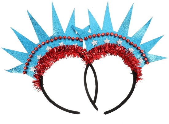 By shayne - Hoofdband - Vrijheidsbeeld - Grappige sfeer - Uniseks - Kroon - Accessoire voor feestjes - Cosplay - Decoratief