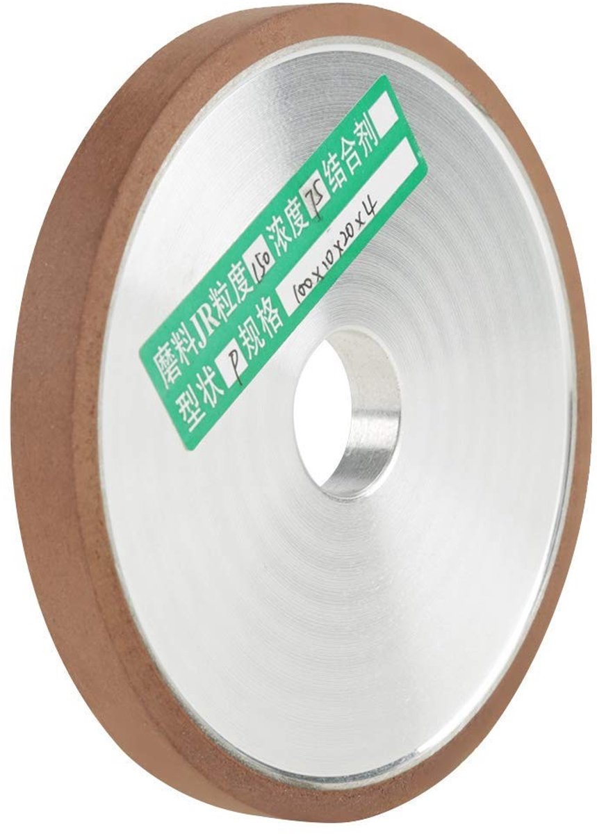 Jhubersproducts - Diamant Snijdisk - 150 Grit - 100 mm - Voor Slijpmachines - Perfect voor snijgereedschap - Hoge kwaliteit - Geschikt voor diverse ma
