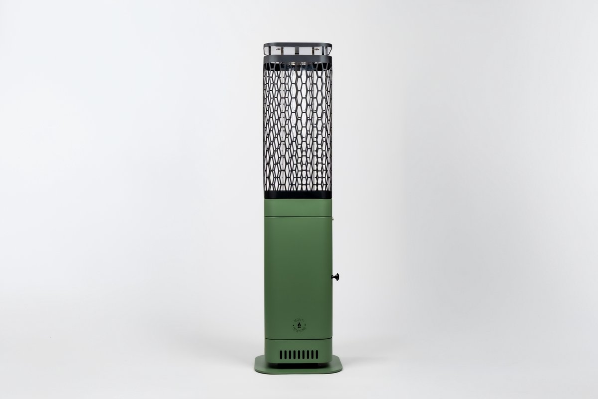 Monti HeatLine Blaze Green - Pellet terrasverwarmer