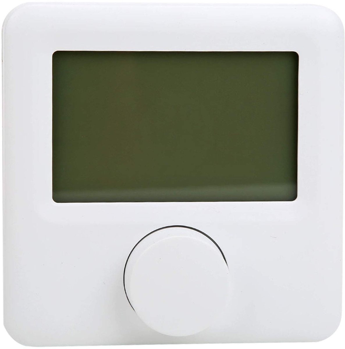 Smoakez - Digitale Kamerthermostaat - Temperatuurregeling - Groot LCD-Scherm - Wandmontage - Nauwkeurige regeling - Geschikt voor binnengebruik - Wit