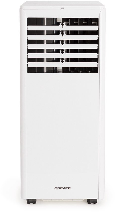 Draagbare 3-in-1 airco 7000 BTU met ontvochtiger 36L/dag en ventilator – koelt 14m², wit, R290