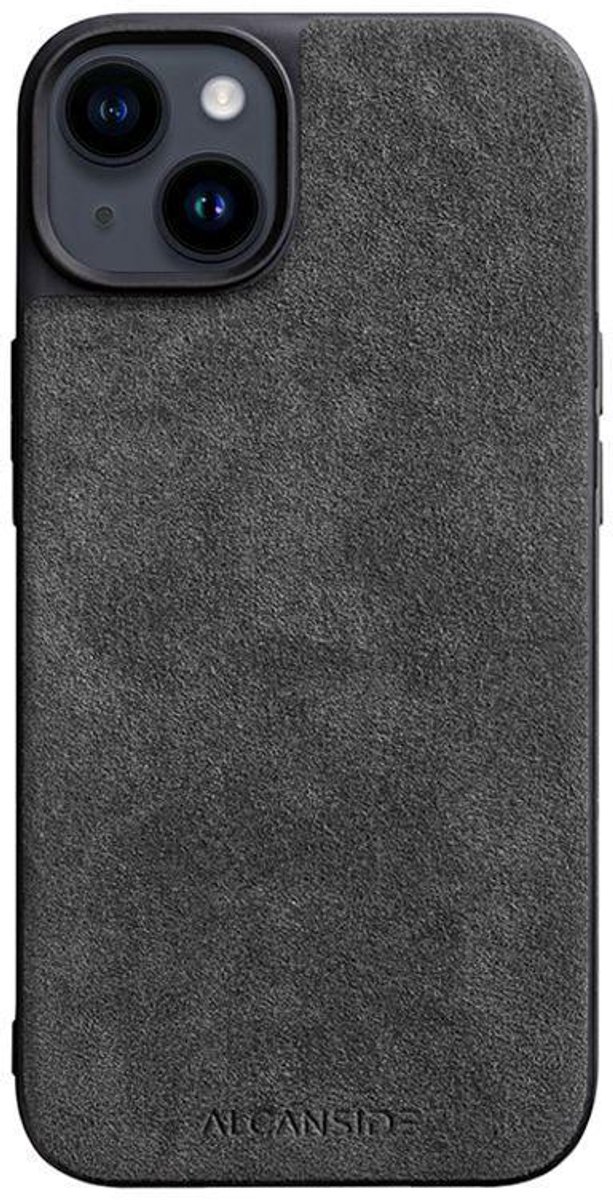 iPhone 14 Plus - Alcantara Back Cover - Space Grey