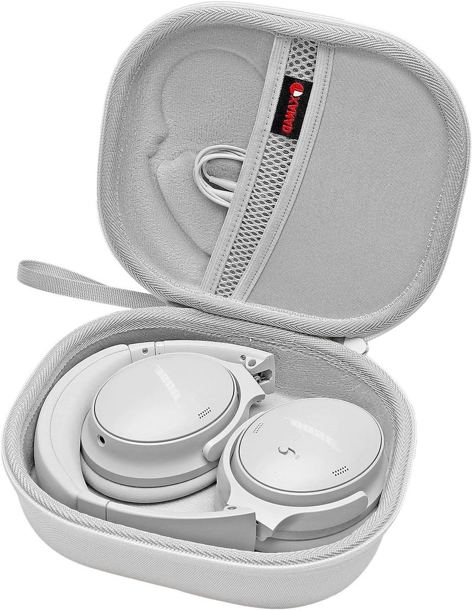 Hoofdzak voor Draadloze Noise Cancelling Hoofdtelefoon, Geschikt voor QuietComfort Modellen, Zwart en Duurzaam Ontwerp