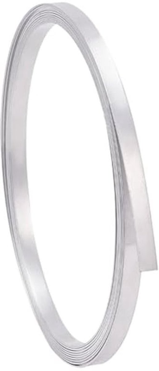 Aluminium Folie Strip 1×10mm - 5 M Lang - 1060 Aluminium Voor Crafting