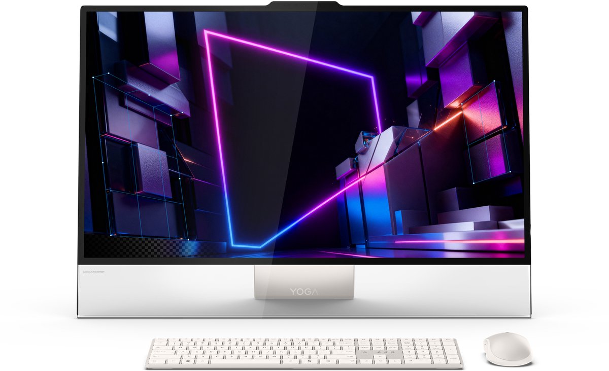 Lenovo Yoga AIO 32IPH11 Intel Core Ultra X7 358H 80 cm (31.5") 3840 x 2160 Pixels Alles-in-één-pc 32 GB LPDDR5x-SDRAM 1 TB SSD Windows 11 Home Wi-Fi 7 (802.11be) Grijs