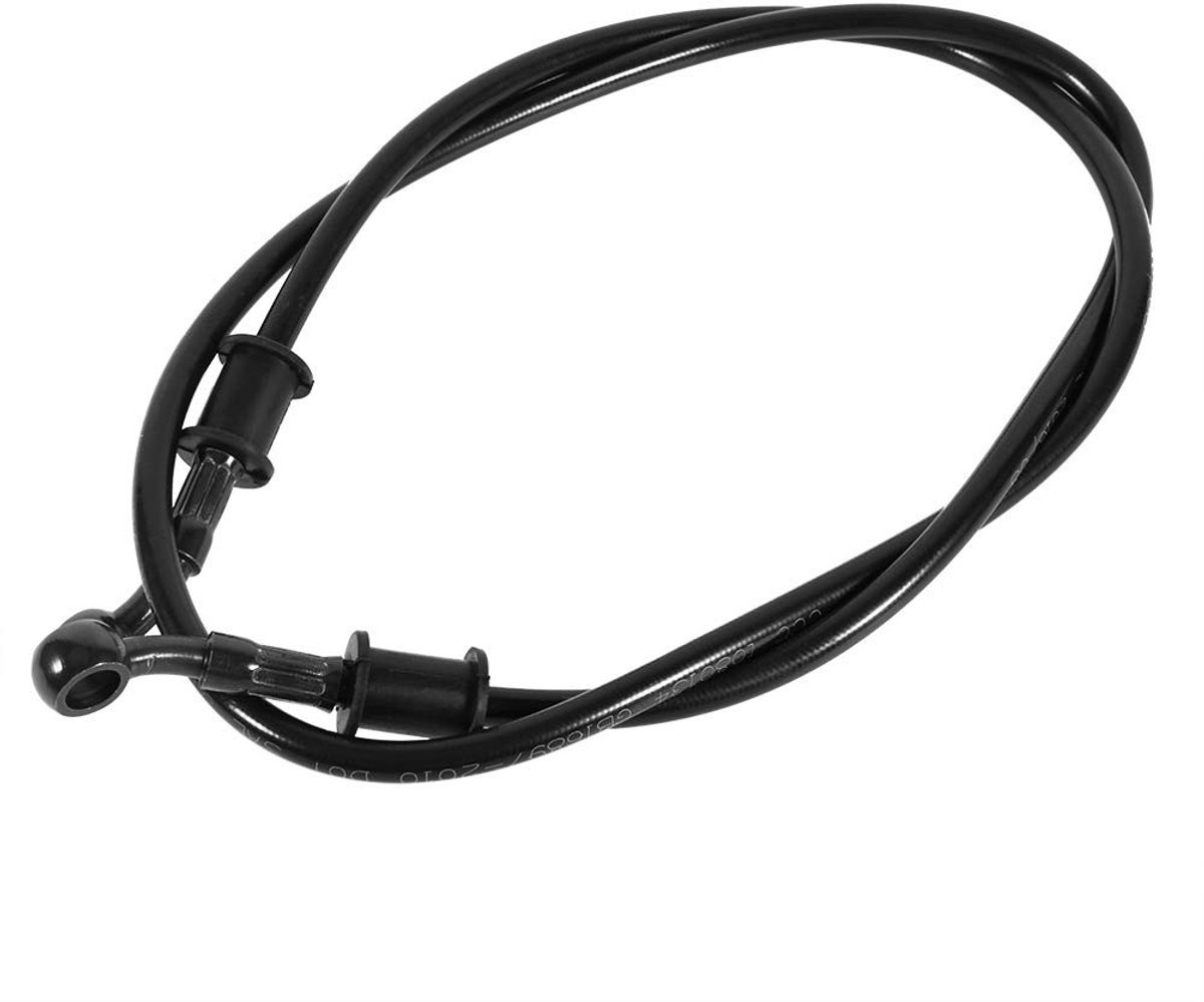 Dailygoods - Ölschlauchleitung - Motorraccessoires - Verbeterde Bremse - Zwart - Gas- en Kraftstoffleitung - Geschikt voor Enduro en Motocross - 1200m