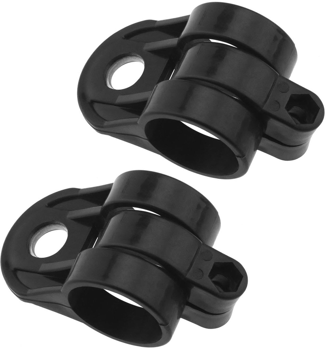 Elzusha - Trimmer Bosmaaier Harnas Haak Clip - Duurzaam en Lichtgewicht - Zwart - Accessoire voor Grasmaaiers - Perfect voor Tuinonderhoud - 2 Stuks