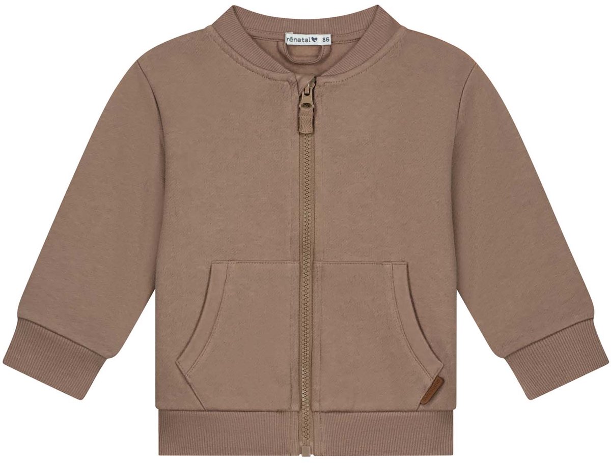 Prénatal peuter vest - Jongens - Bruin - Maat 110