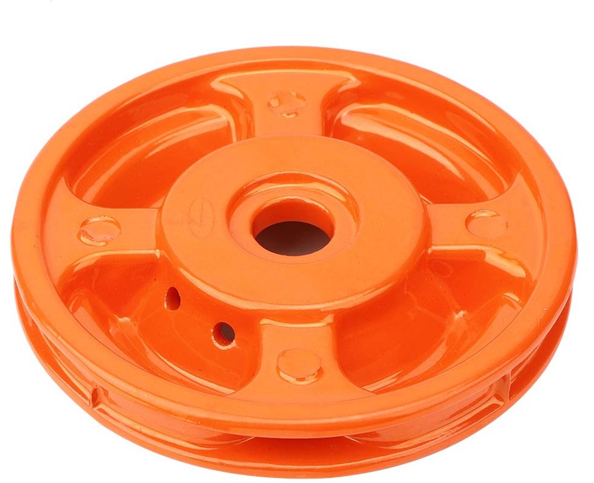 Dailygoods - Trimmerkop-vervanging - Aluminium trimmerkop - Duurzaam en gebruiksvriendelijk - 21 x 12 x 1 cm - Grastrimmer met 4 trimmerdraden - Ideaa