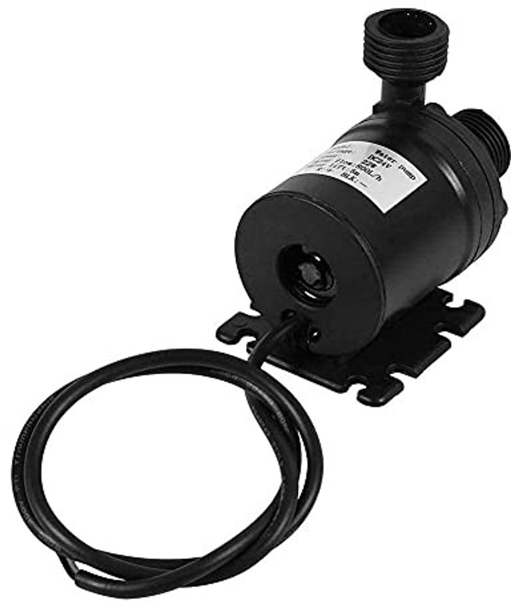 Dailygoody - Waterpomp - Geluidsarme Onderdompelpomp - Hoog rendement - 24V - 800L/H - Ideaal voor aquarium - Compact model