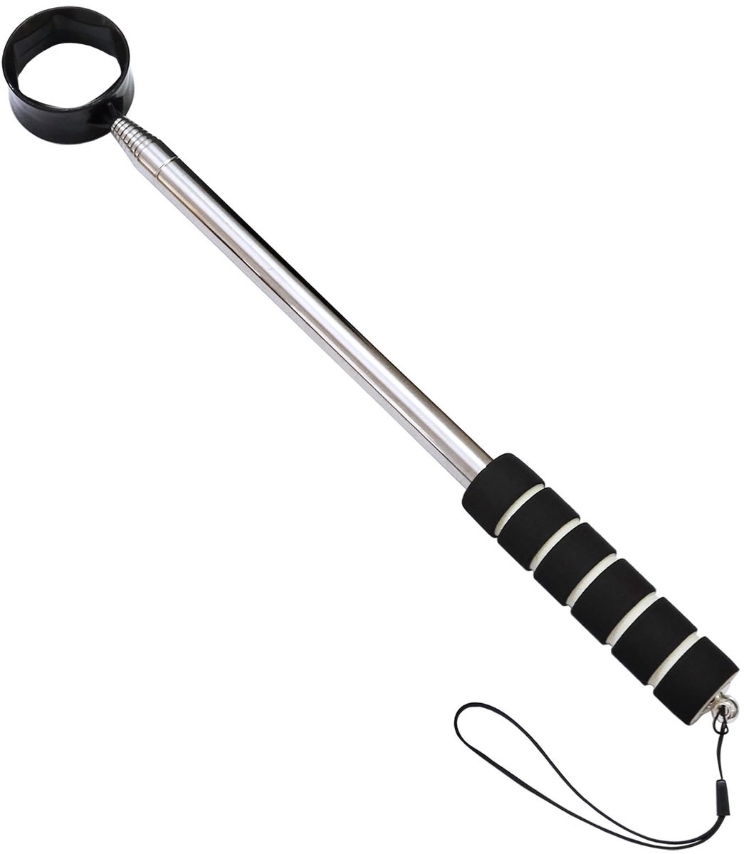 Dailygoody - Young Wolf Golf Ball Retriever 280cm - Telescoop Aluminium - Lichtgewicht & Duurzaam