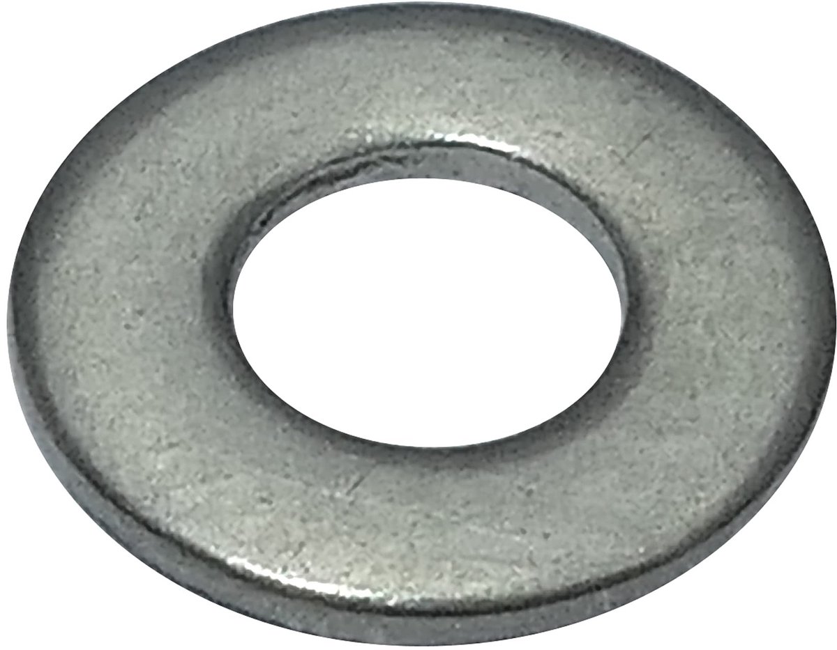 Dailygoody - Set van 100 Universele Platte Schijven M2.5 - Roestvrij Staal A2 - Buitendiameter 6 mm - Hoogwaardige Sluitringen - Ideaal voor...