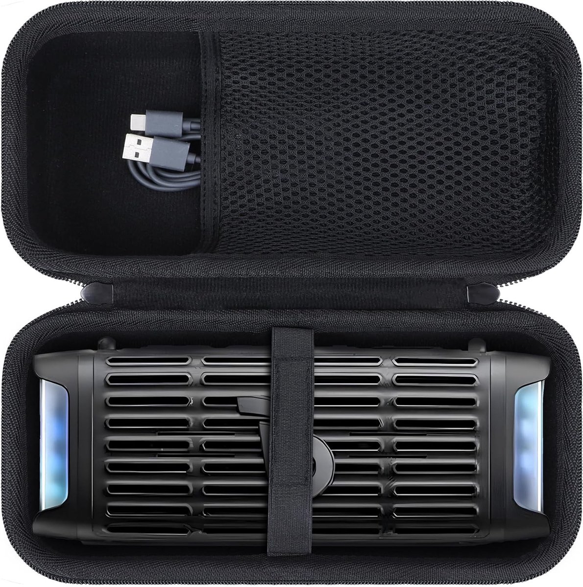 Duurzame Hard Case voor Rugged Outdoor Speaker - Bescherming voor Boom 3i, Schokbestendig en Waterdicht