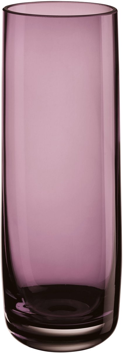 ASA Selection Ajana vaas, tafelvaas, decoratieve vaas, bloemenvaas, glas, Berry, H 22 cm, 88033009 roze