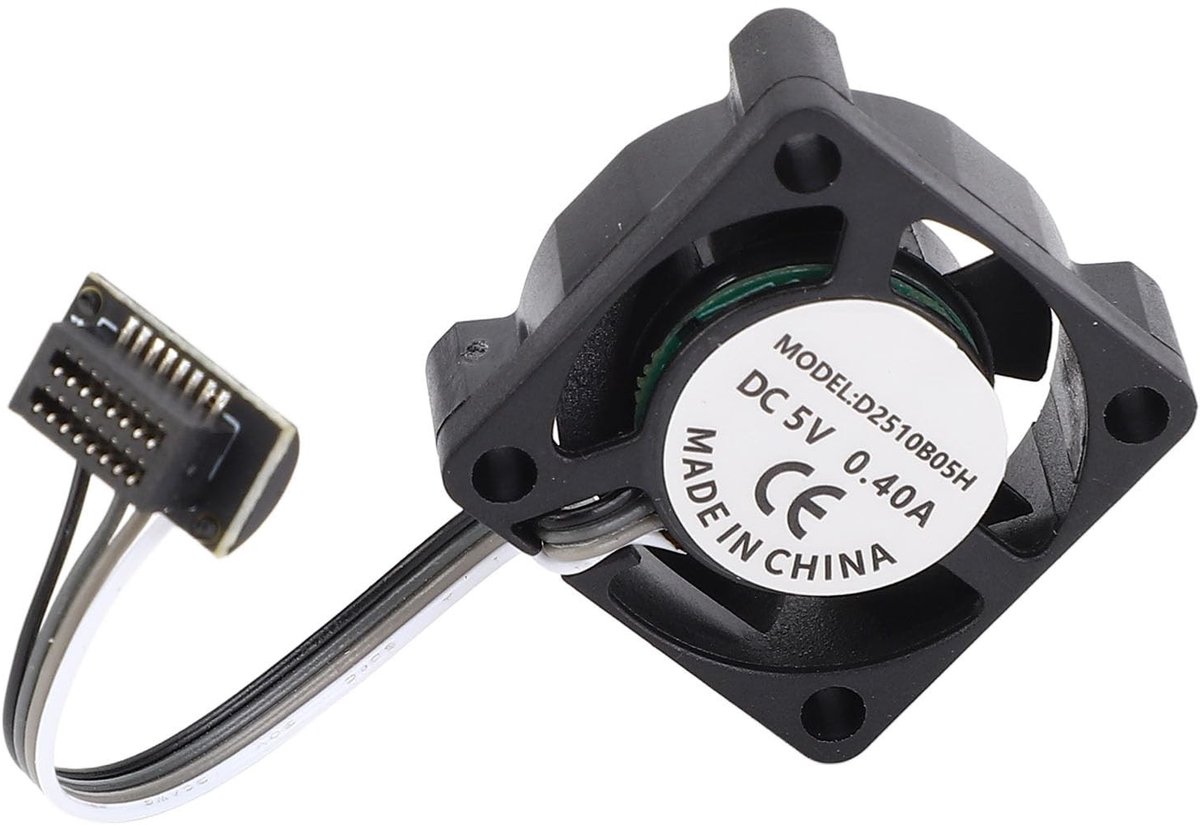 Dailygoody - Hot-end Ventilator 18000 - Technologie - Compact Design - 5V - Voor P1P P1S - Naadloze Integratie - Geschikt voor 3D-printers