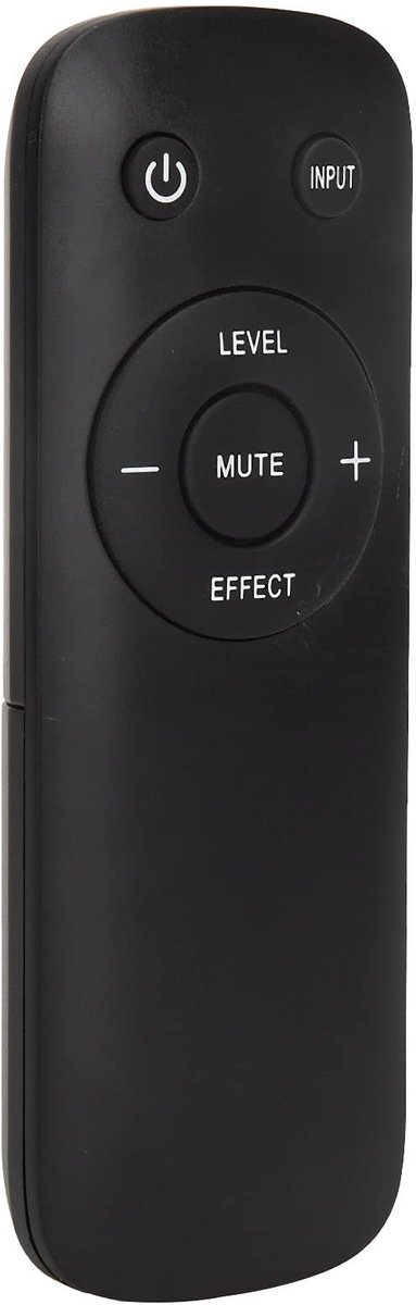 Dailygoody - Vervangende Afstandsbediening - Home Theatre-subwoofer - Zwart - Geschikt voor Z906 5.1 - Tot 10 meter afstand - 2 x AAA-batterij niet in