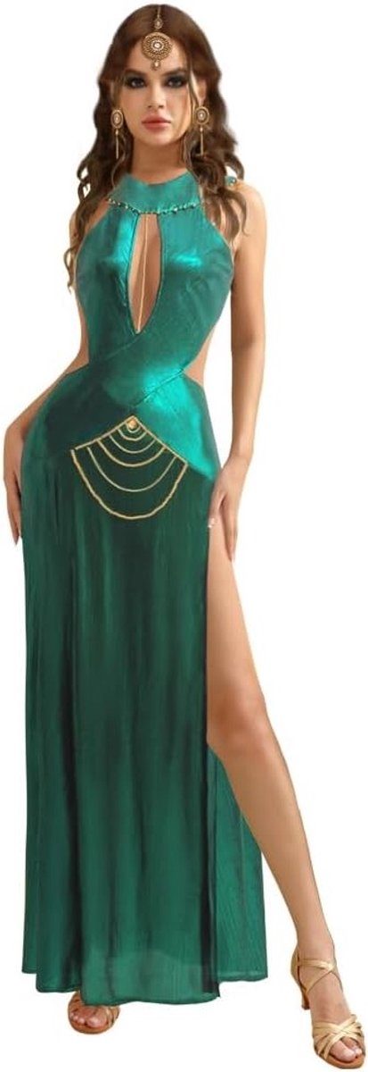 Cleopatra Kostuum voor Dames - Egyptisch Kostuum voor Volwassenen - Elegante Cleopatra Jurk - Geschikt voor Carnaval en Themafeesten
