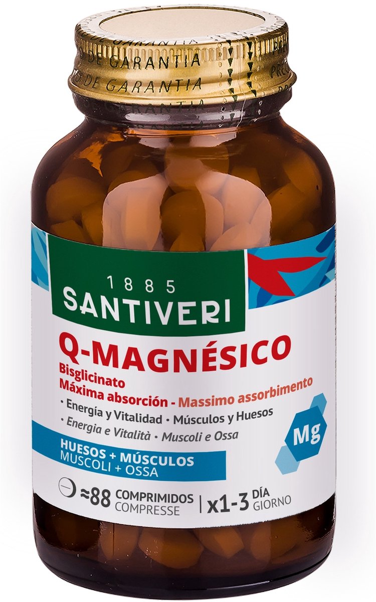 Q-magnesium 88 tablets|Chelated Magnesium 88 tablets|Q-magnésium 88 comprimés