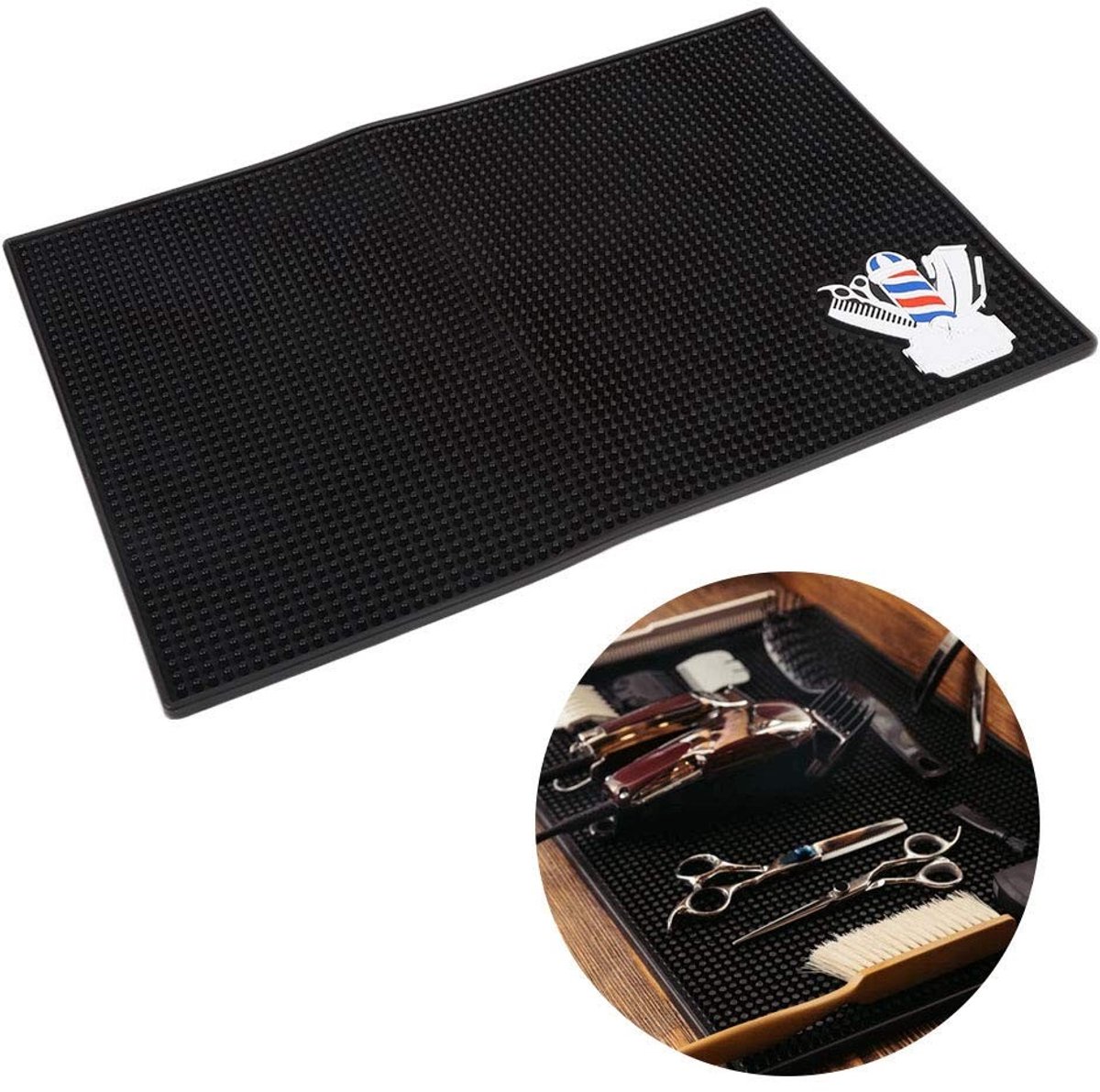Dailygoody - Zachte antislipmat - Professionele PU-mat - Veilig en comfortabel - Geschikt voor kappers - Ideaal voor kapsalons