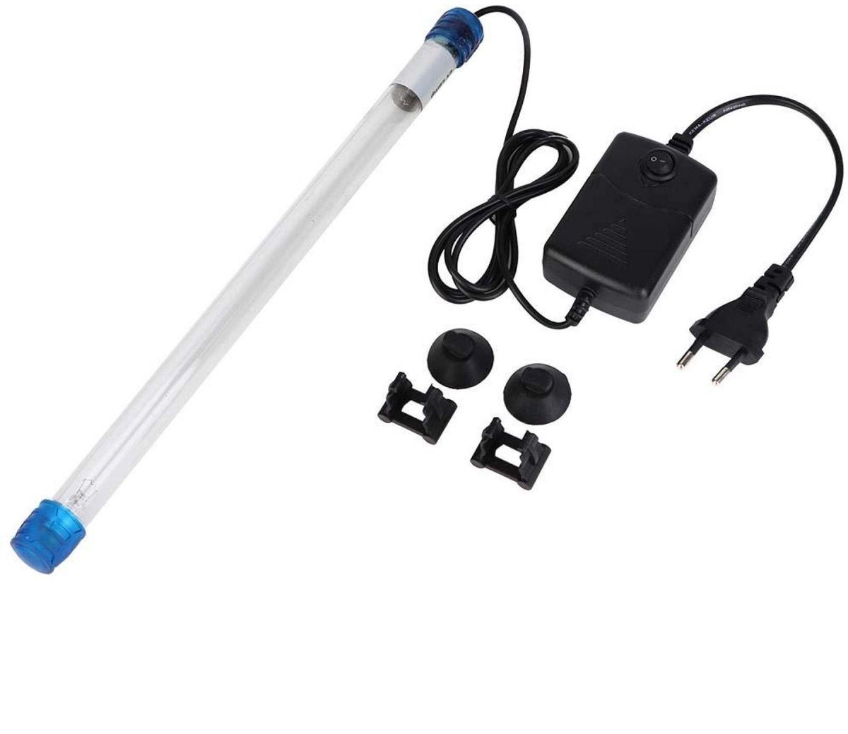 UV-licht Algen Doden - Draagbaar UVC-desinfectorlicht - 11W - Aquarium - Ideaal voor schoon water - Geschikt voor aquaria - EU-stekker