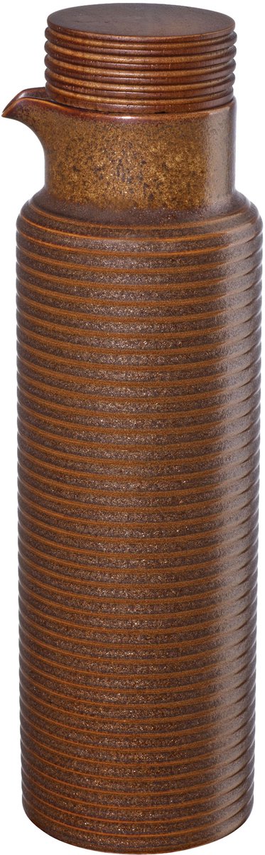 ASA Selection azijn- en oliefles Brown, porselein, bruin, 400 ml, 23380238