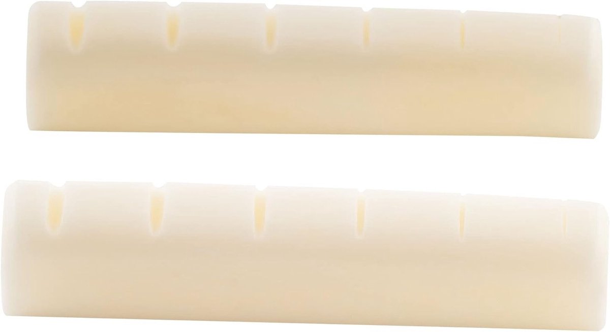 44mm LP Style Gitaar Been Nut Leg Top Comb Flat Bottom voor Elektrische Gitaren zoals Les Paul en Epiphone - 2 Stuks
