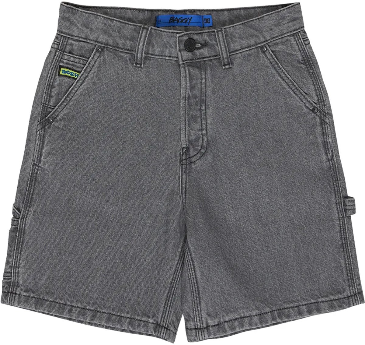 Dc Shoes Edbds03015 Carpenter Baggy Fit Korte Jeans 14 Years Jongen Grijs