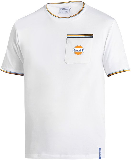 Sparco GULF T-Shirt met borstzak - marineblauw / 3xl - T-Shirt - BML0005S0N023XL van Sparco — afbeelding 2