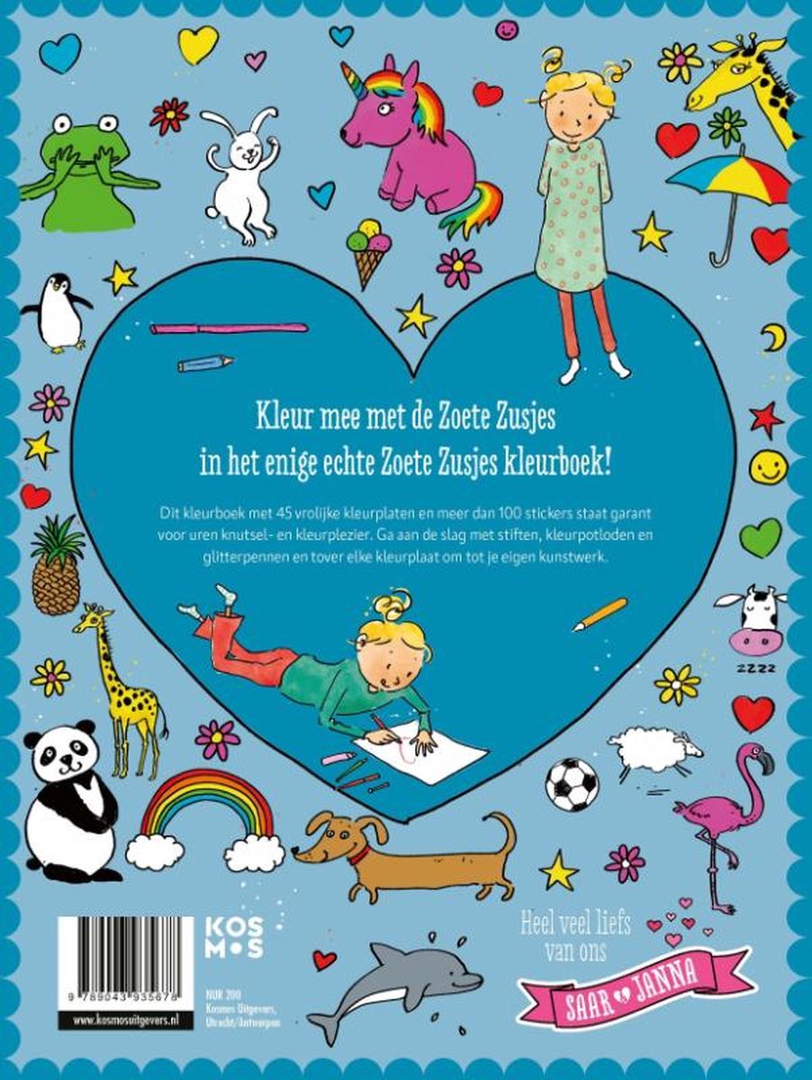 De Zoete Zusjes - De Zoete Zusjes kleurboek — afbeelding 3