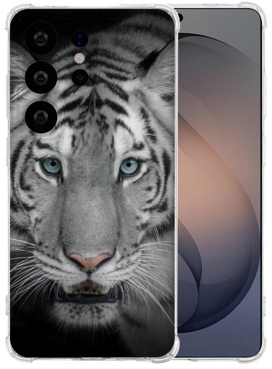 Samsung Galaxy S26 Ultra Back Cover Hoesje Tijger Shockproof