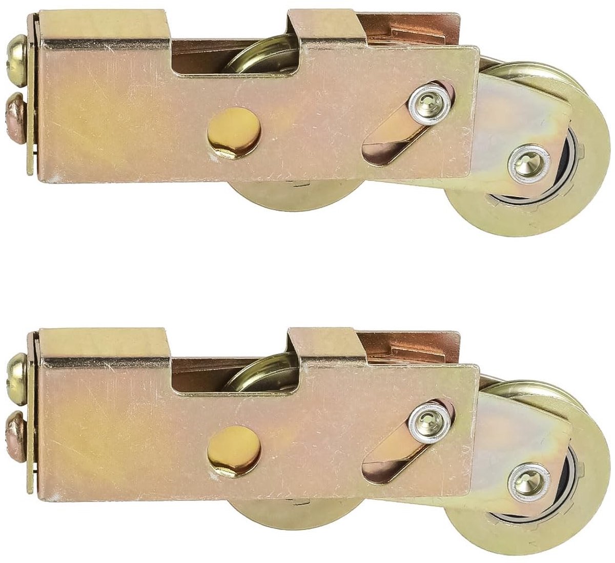 Allecto - Terrasschuifdeurrollen - Vervangingsrollen - Soepele werking - Tandemrolsamenstel - Glazen schuifdeuren - Betrouwbare constructie - Gesch...