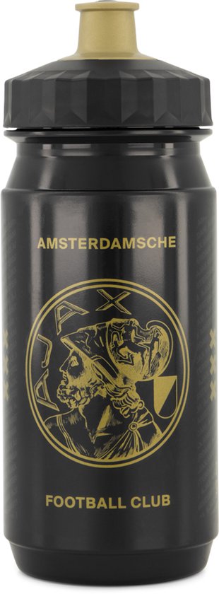 Ajax bidon zwart/goud