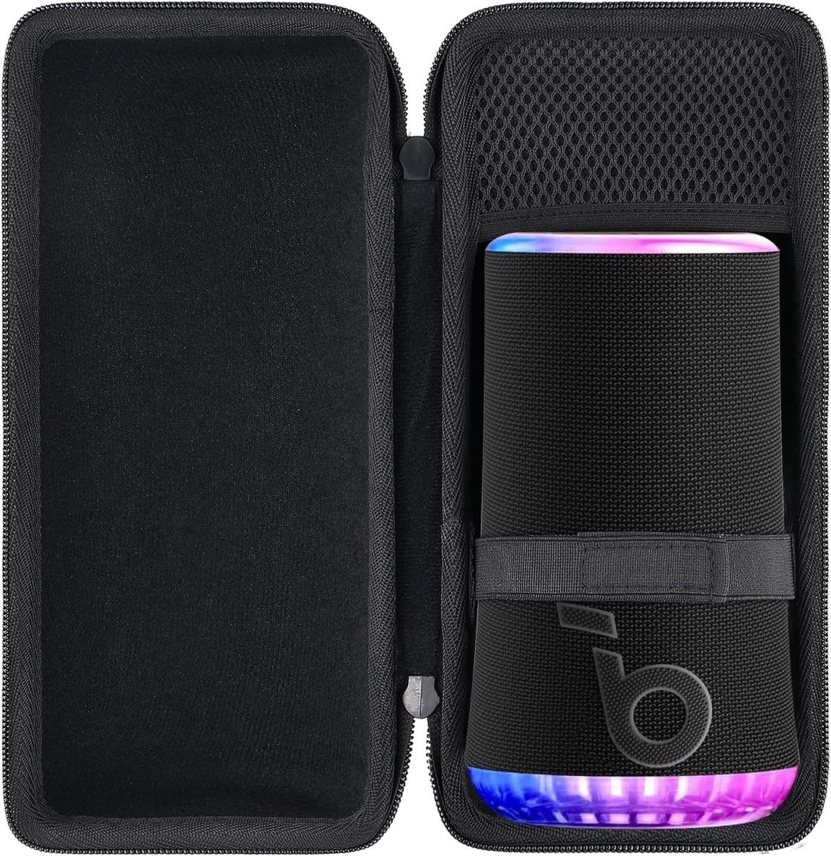 Draagbare Hard Case voor 360° Bluetooth Speaker - Bescherming en Opbergruimte voor Geluidservaring
