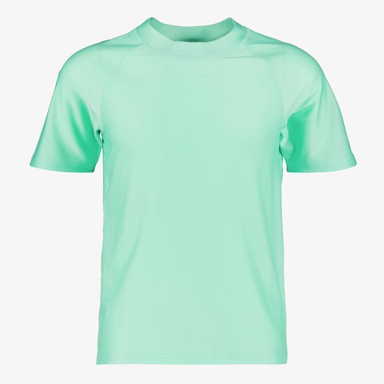 Osaga kinder UV zwemshirt met korte mouwen groen - Maat 140
