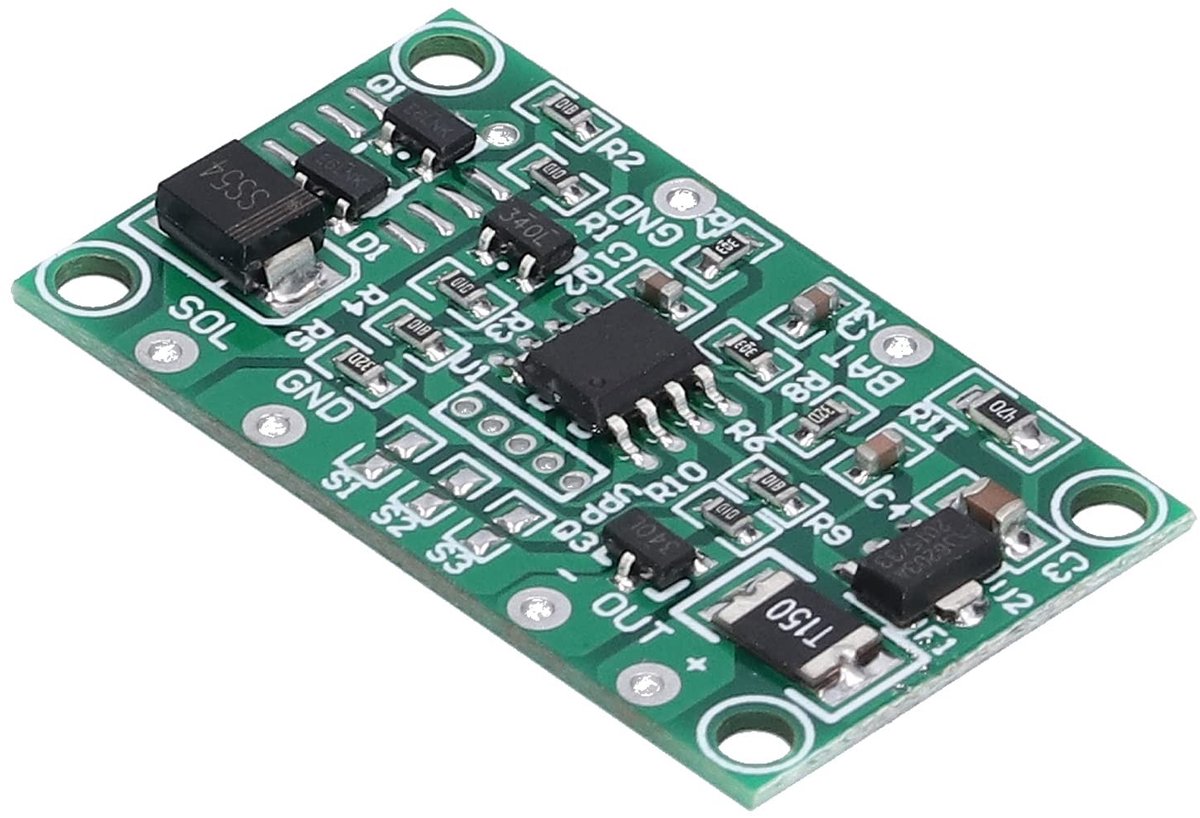 Allecto - Solar Lamp Controller - Laadregelaar - Automatische verlichting - 6V/12V - Lithium batterij - Multifunctioneel - Geschikt voor zonnepanel...