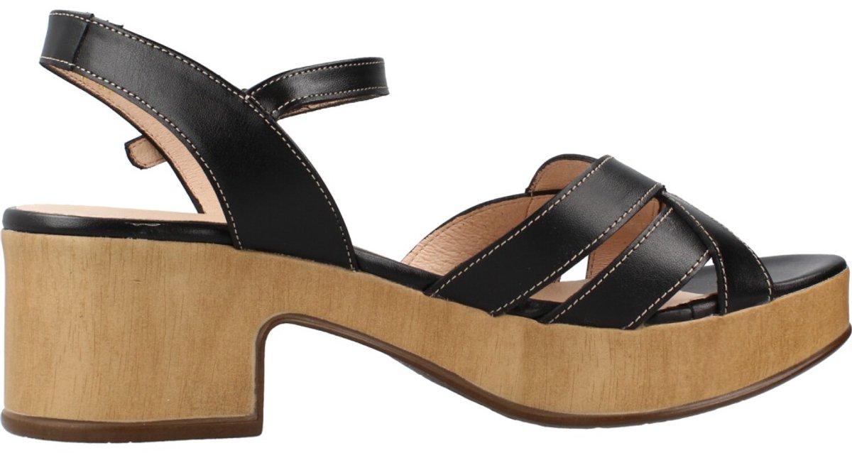 Wonders Miercoles 60 Hakken Sandalen Zwart EU 39 Vrouw