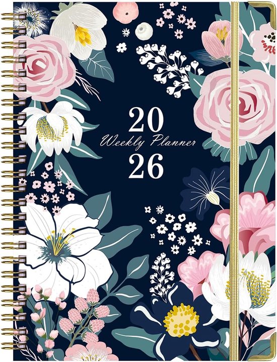 Agenda 2026 – agenda - agenda 2026 adultes - agenda scolaire - agenda 2026 a4 - agenda a4 - planificateur hebdomadaire papier - planificateur hebdomadaire a4 – Calendrier 12 Mois – 142 Pages - tableau mémo planificateur hebdomadaire