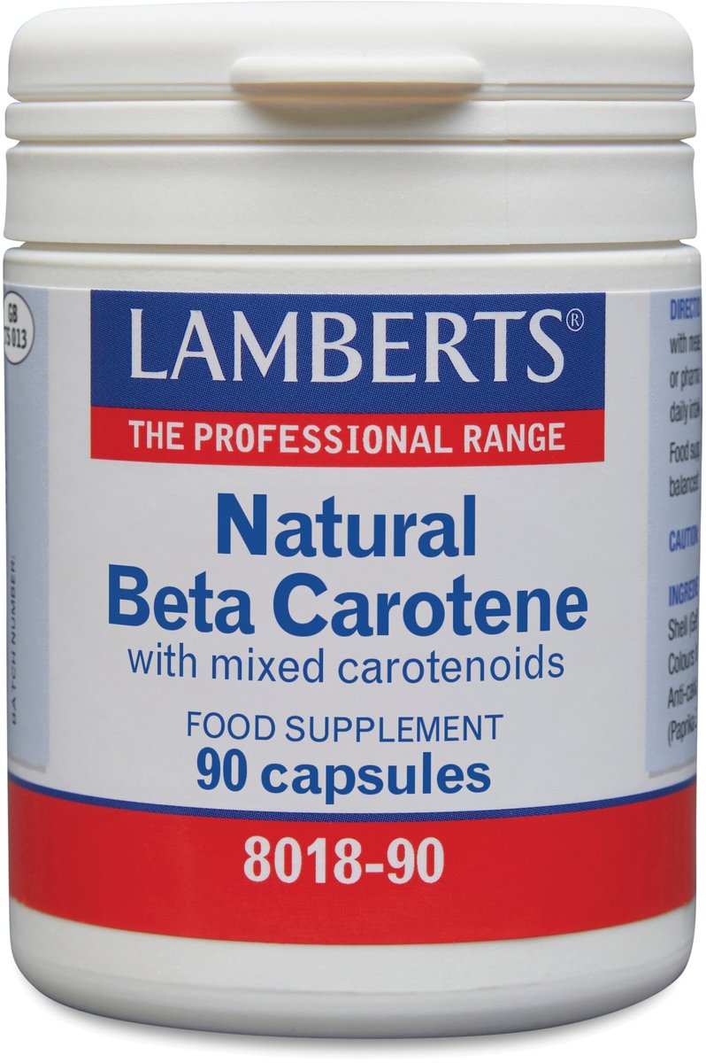 Lamberts Natural Beta Carotene - 15 mg - 90 Capsules