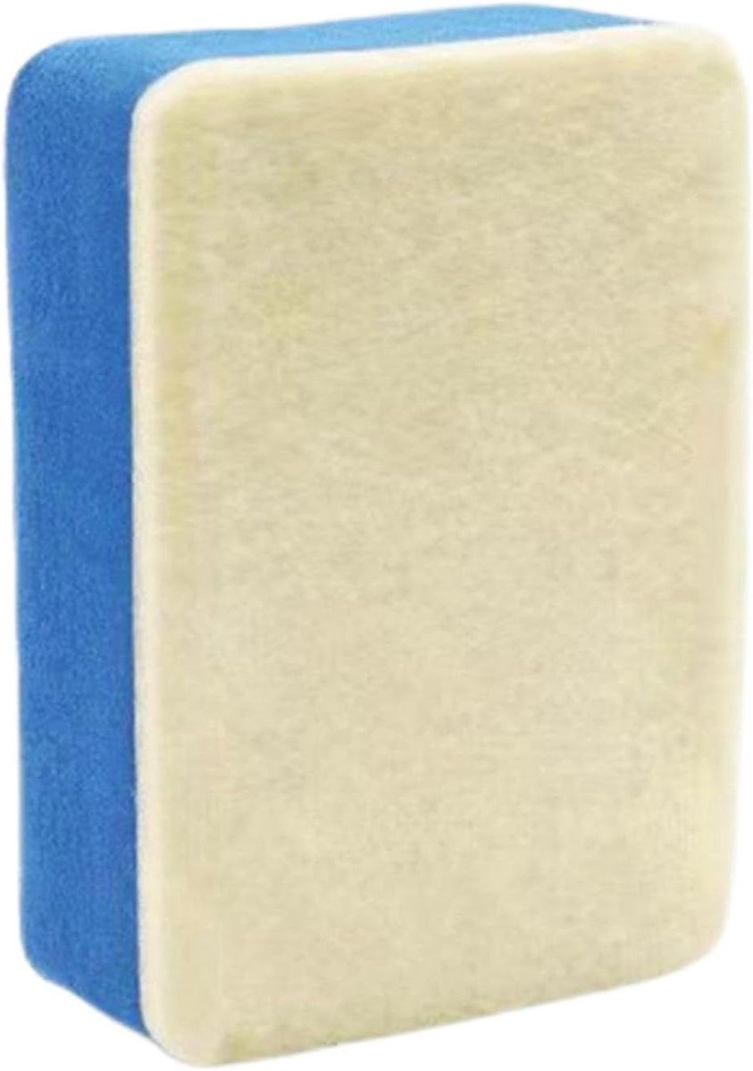 Voorruit Reinigingsborstel - Glasreiniger Auto - Helder Zicht Creëren - Niet-schurend Reinigen - 5x4x2.2cm - Blauw