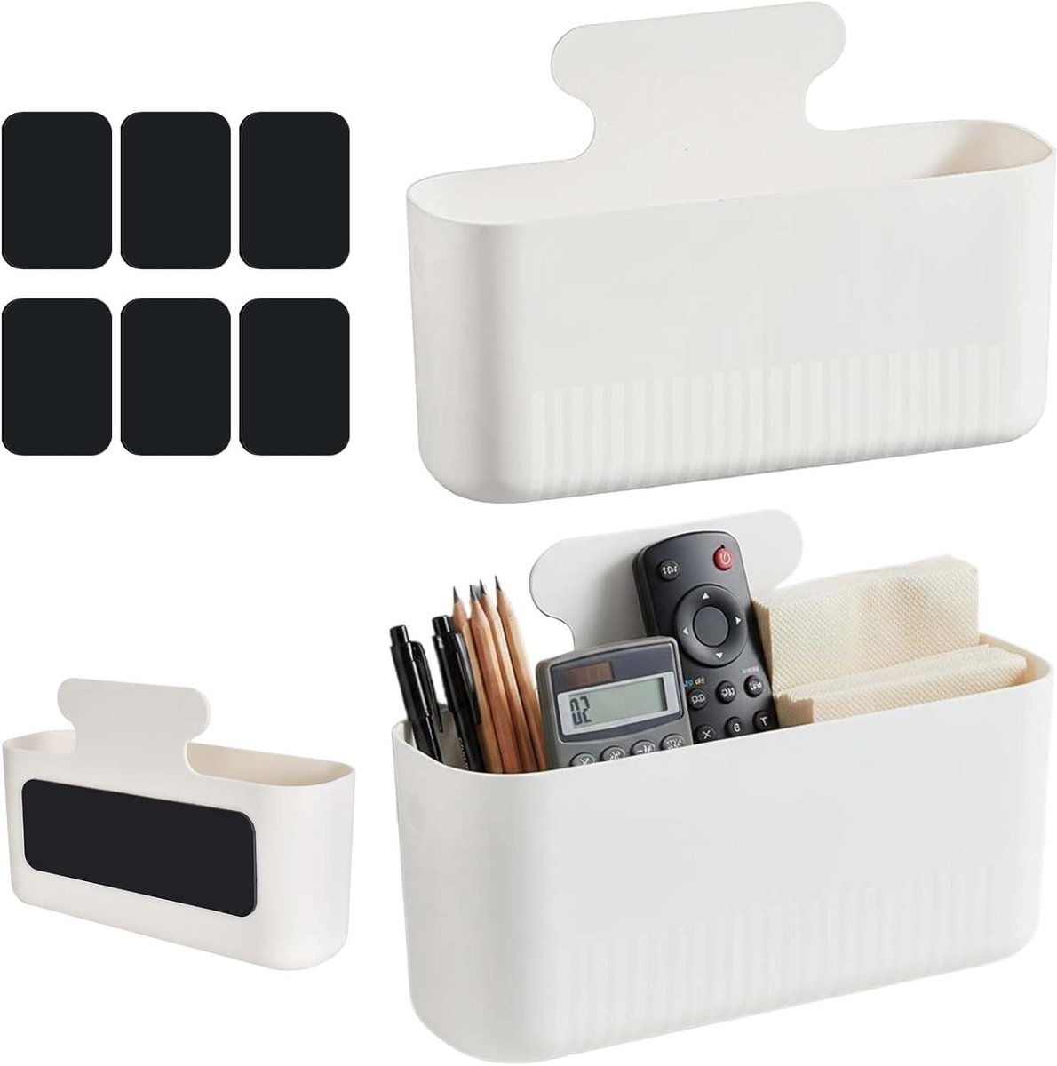Magnetische Organizer met 6 Sterke Magneten voor Keuken, Bureau en Wand - Ideaal voor Pennen, Keukenaccessoires en Kantoorbenodigdheden