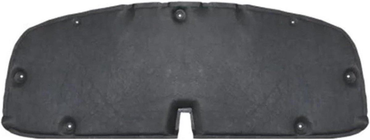 Motorkap Isolatie - Geluiddicht Katoen - Motor Beschermen - Hittebestendig Materiaal - 100x100 mm - Zwart