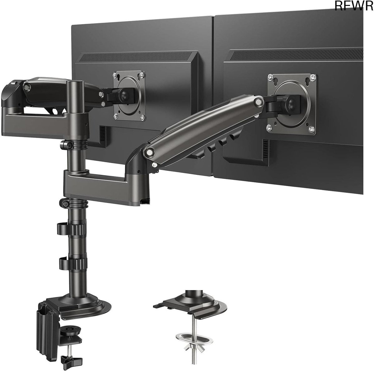 Monitor Arm 2 Schermen - Beeldscherm Standaard - Monitor Beugel - Bureauaccessoire
