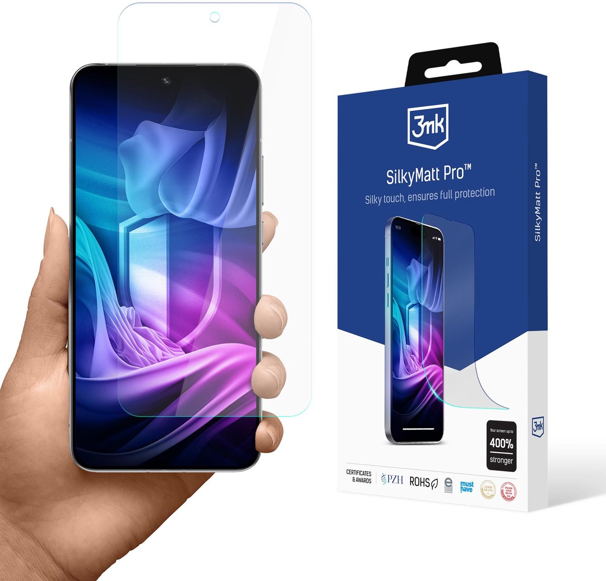 3Mk Silky Matte Pro Gehard Glazen Beschermfolie Voor Oppo Reno 14 Pro