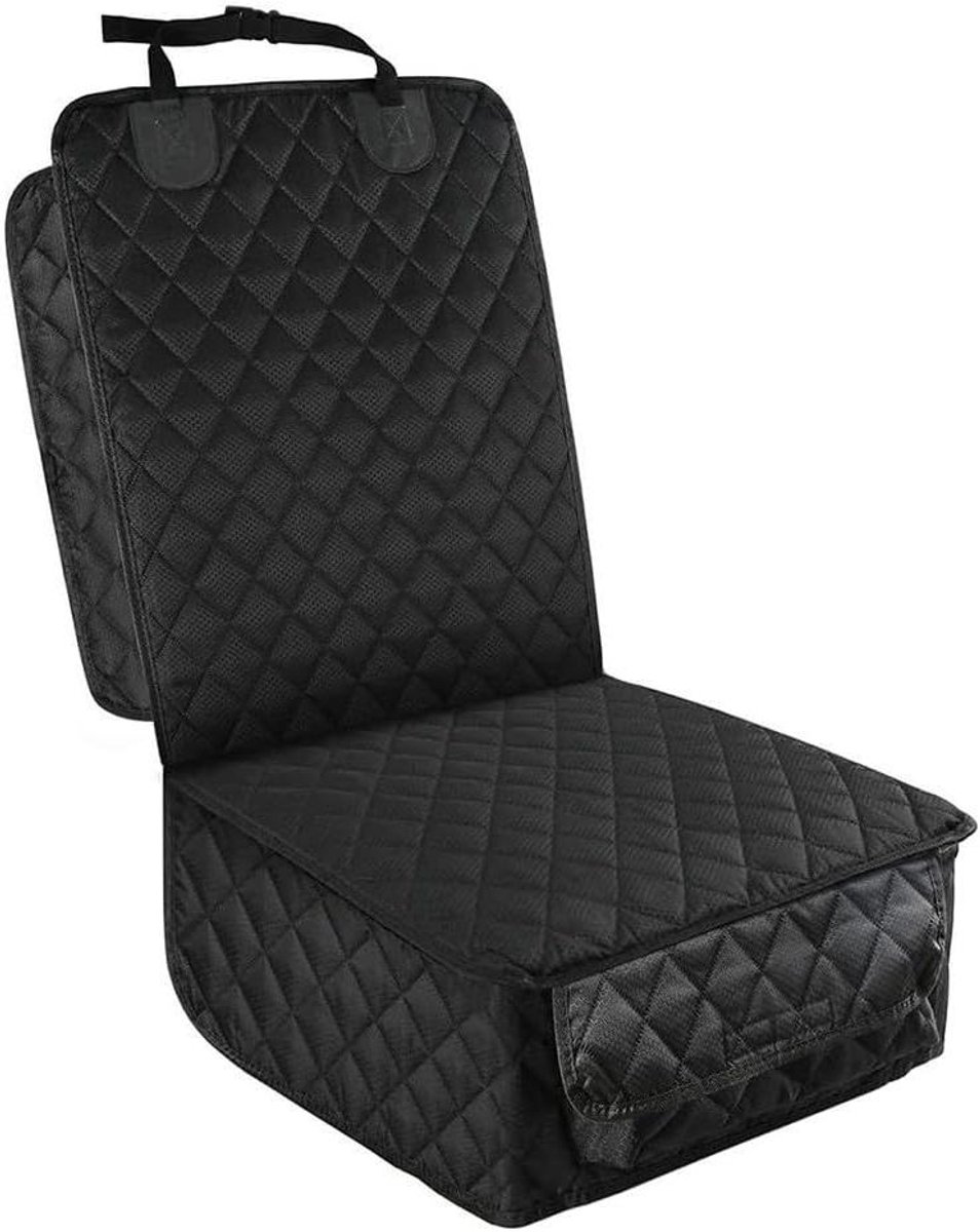 Honden Stoelhoes - Auto Beschermhoes - Reizen met Huisdier - Waterafstotend Antislip - Voor Stoelen - Zwart