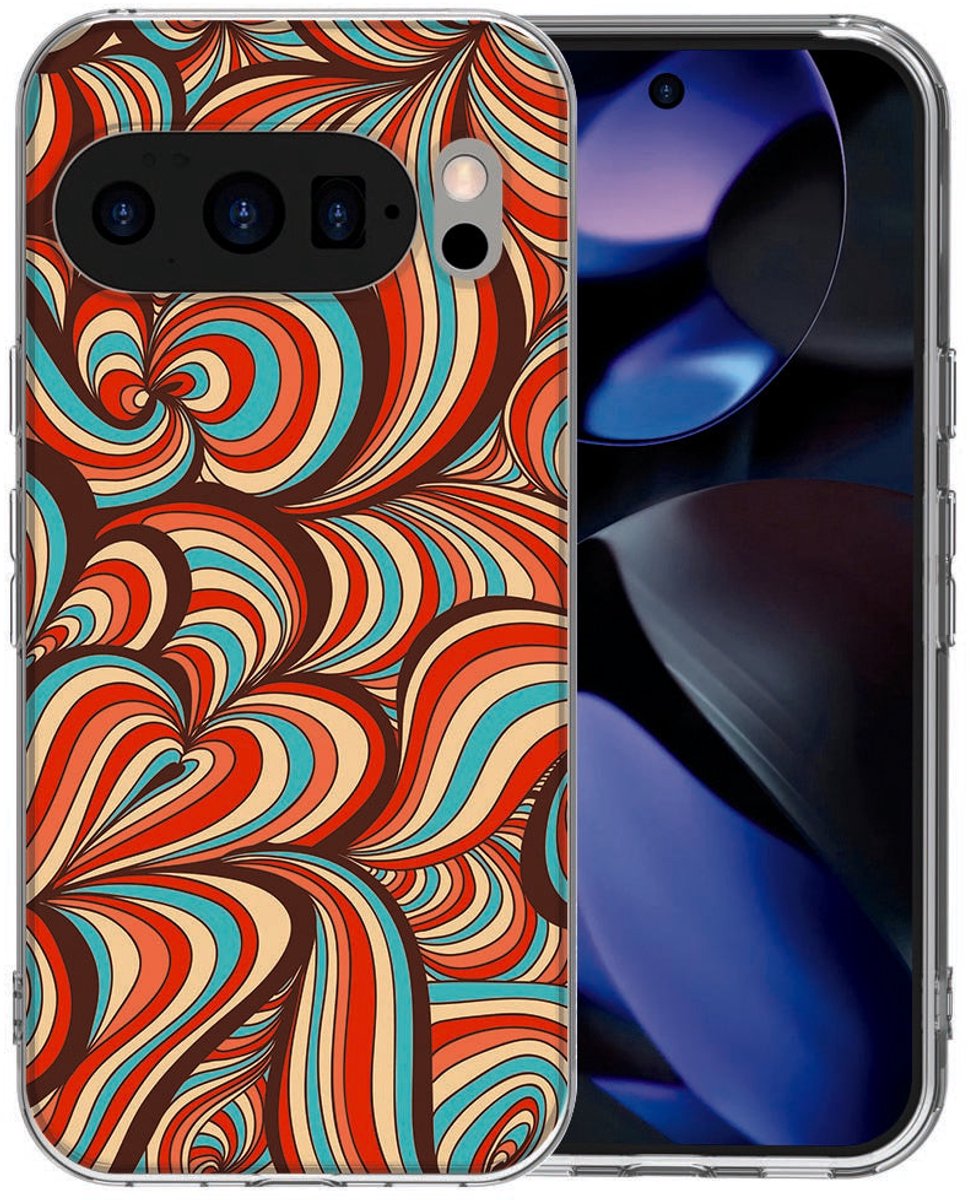 Google Pixel 10 / 10 Pro TPU hoesje Retro