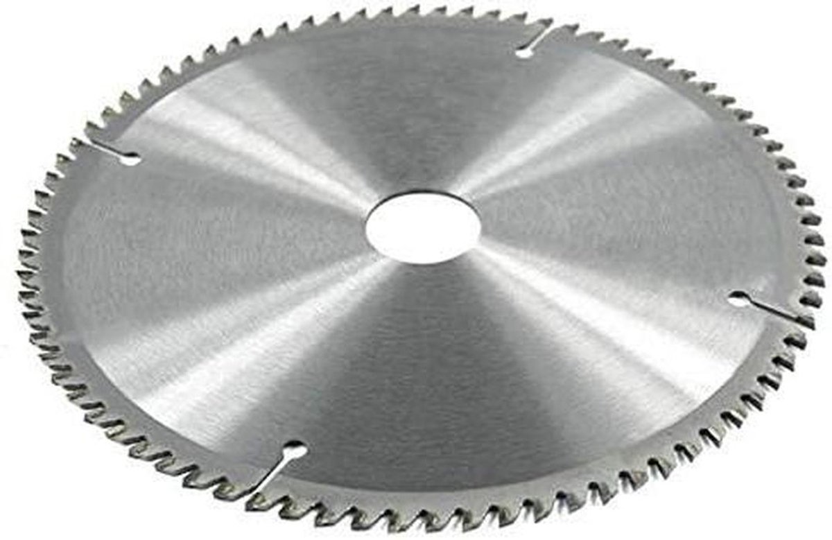 Cirkelzaagblad - Metaalsnijblad - Metaal Zagen - 80 Tanden - 210 mm - Zilver