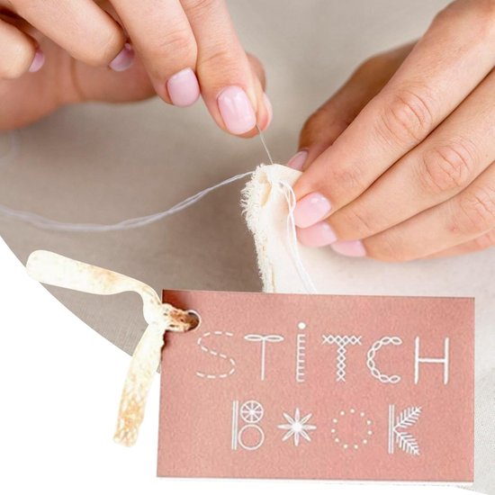 Naaiboek Borduurvaardigheden - DIY Naaikaart - Creatief Naaien Leren - Gids voor Beginners - 1.0 Aantal - Niet gespecificeerd — afbeelding 2