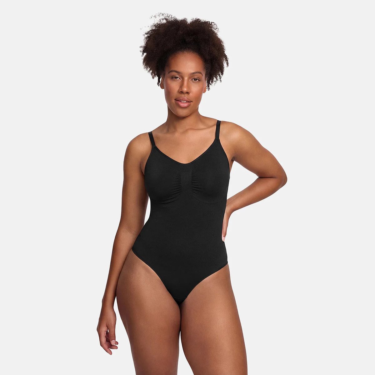 cfab by creamy fabrics Creamy Fabrics - Bodysuit Sculpting Shapewear Met Slip - Ademend - Anti-Zweet - Ultra Zacht - Comfortabel - Sculptend - Ideaal Voor Een Slanke