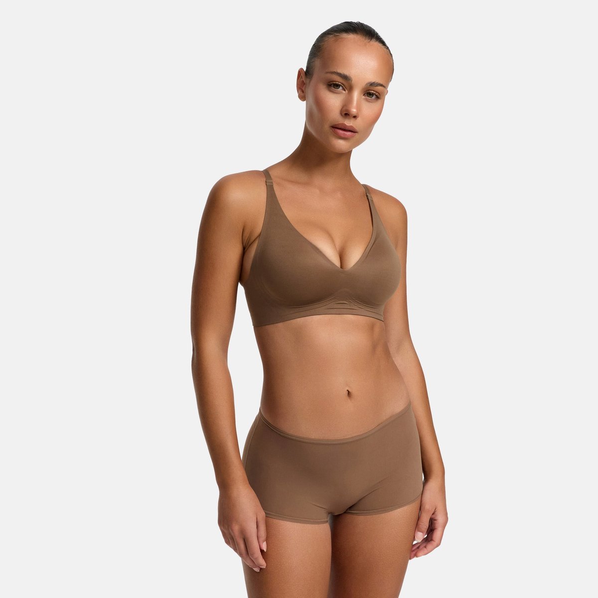 cfab - Hipsterbroeken | Set van 3, Caramel, 2XL